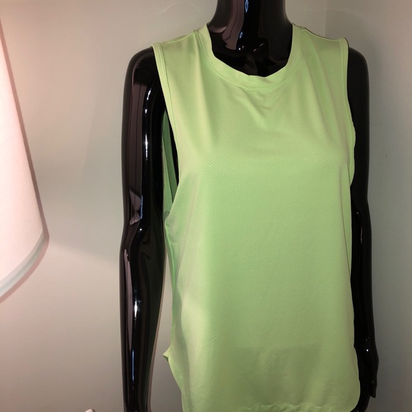 SOLD Nanette Lenore Paradise Green Activewear Tank Top (M) - Picture 6 of 6